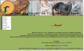 Première version du site